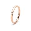 Estilo coreano aço inoxidável Diamond Lady estreito ouro 18K anel feminino estilo faculdade jóias anel acessórios