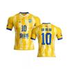 2025 Hunan Super League Xiangchao Camiseta de Manga Corta Raglán Secado Rápido Estampado Digital Versión de Visitante