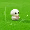 Novo produto transfronteiriço: Gnomos múmia de Halloween, figuras fofas, decorações DIY para micro paisagens, enfeites para carro e mesa