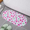 Alfombrilla antideslizante para baño Junxi con estampado de dibujos animados, alfombrilla de guijarros, alfombrilla de masaje para baño de hotel, alfombrilla de suelo de PVC para el hogar
