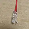 Fita de LED Solda-Livre Cabeça de Conexão Placa Nu 5-8-10mm Conector de Fita LED de Baixa Tensão Fivela Terminal de Cabeça de Cristal