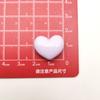 Cor Vibrante Amor Coração Simples Fresco Acessórios de Resina Acessórios DIY para Headwear Grampo de Cabelo Capa de Celular Adesivos para Geladeira
