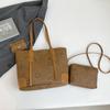 Bolso Tote para Mujer 2025 Nuevo Gran Capacidad Bolso para Viaje Primavera Combinable Casual de Alta Gama Bolso de Hombro para Compras