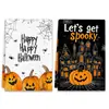Venda Quente Transfronteiriça Toalha de Cozinha Caveira Divertida Escura Decoração de Halloween Limpeza Panos de Mesa Pano de Lavar Louça