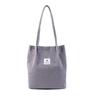 Bolso de Lona de Pana Coreana Bolso de Almacenamiento Portátil Bolso de Mujer Gran Capacidad Artístico Versátil Bolso de Hombro para Mujer En Stock Venta al por Mayor