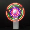 Ventilador LED de Mão Criativo Ventilador Mini DIY com Confissão de Palavras Ventilador Elétrico Portátil a Bateria