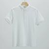 Fábrica de Origen Comercio Exterior Verano Manga Corta Hombre Cuello Polo Británico Guapo Todo Fósforo Casual Camiseta Top Ajustado