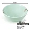 Tazón para Fideos de Melamina, Tazón para Fideos Estilo Japonés, Tazón Comercial Imitación Porcelana, Tazón Cónico, Vajilla de Comedor, Tazón para Sopa de Wonton