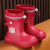 2026Eva Kids Botas de Lluvia para Niñas, Lindas Botas de Lluvia de Dibujos Animados para Bebés de Guardería y Estudiantes, Zapatos de Goma Impermeables para Exteriores