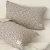 Par de Toallas Almohada de Gasa de Cuatro Capas Estilo Coreano Femenino Todo Algodón para Uso en Casa, Toalla Acolchada para Almohada de Adulto Individual