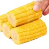 Maíz dulce en trozos de fruta listo para comer, snack sin cocción, envasado al vacío, apto para reemplazo de comida en el trabajo