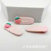 Prato de Frutas Brilhante Patch de Resina com Letras Material para DIY Cola de Creme Capa de Celular Grampo de Cabelo Adesivo de Geladeira