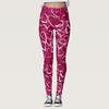 Explosiones Transfronterizas Día de San Valentín Europeo y Americano 2024 Nuevos Leggings Casuales Adelgazantes de Corte Slim para Mujer con Estampado Digital Personalizado