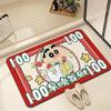 Alfombra de Piso de Barro de Diatomeas Crayon Xiaoxin, Felpudo Doméstico para Baño, Absorbente de Agua, Secado Rápido, Resistente a la Suciedad, Resistente al Desgaste, Antideslizante