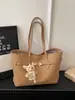 Bolso Tote Vintage para Viajes Diarios para Mujer 2026 Primavera Nuevo Estilo Coreano Nicho Texturizado Chic Bolso de Hombro para Debajo del Brazo