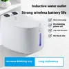 Nuevo Dispensador de Agua Inteligente para Mascotas Recargable por USB Dispensador de Agua Filtración de Circulación Automática Máquina de Agua para Gatos Transfronterizo