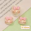 Mini gatitos dulces y lindos, accesorios de resina para decoración de uñas, armadura, funda para teléfono móvil, ropa, horquilla, accesorios de juguete
