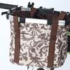 Cesta para bicicleta de montaña, cuadro delantero, plegable, universal, impermeable, de lona, de liberación rápida, cesta para verduras para bicicleta eléctrica, cesta colgante