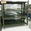 Estantería de Almacenamiento Verde Móvil Equipo de Entrenamiento Material para Mochilas Almacén Estantería de Almacenamiento Verde