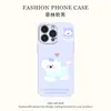 Bolso Estilo Ins Perrito Adecuado para Funda de Teléfono Móvil Iphone16 Estilo Coreano 17 Huawei P80 Xiaomi 15 Película Suave 11