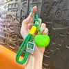 Chaveiro Criativo de Maçã Simulado Pingente de Bolsa Fofo e Requintado Chaveiro de Carro Pequeno Presente para Casal Venda por Atacado