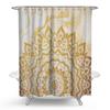 Cortina de ducha impermeable y a prueba de moho con estampado de flor de mandala estilo nacional original engrosada transfronteriza, cuenta de ducha, fabricantes