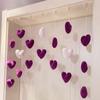 Cortina de Puerta Amor Explosiones Popular en Internet Mismo Decoraciones de Puerta Habitación Dormitorio Niña Corazón de Princesa Cortina Colgante Festivo Boda