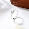 Anillo Hueco Simple Xuping Modelo Nuevo 2025 Elegante Piedra Artificial Estilo Ins Anillo Venta al por Mayor