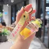 Chaveiro Criativo Sanrio Colorido de Leite de Feijão com Óleo Frasco de Areia Líquida Desenho Animado Fofo Pingente de Bolsa Exquisito Pequeno Presente