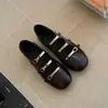 Zapatos Mary Jane de estilo coreano 2026, vintage, elegantes, con hebilla metálica, que aumentan la altura para mujer, zapatos planos sin cordones de punta cuadrada para ir al trabajo