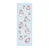 Corea del Sur Explosiones Pegatinas de Perro Blanco Ins Coreano Lindo Dibujo Animado Animal Pegatinas Creativas Tarjeta Goo Cuenta Manual Pegatinas Diy