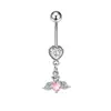 Gabe Moda Transfronteriza Europea y Americana Estilo de Chica Trendy Joyería para Piercing de Ombligo con Forma de Corazón y Cereza