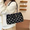 Bolso de hombro de lunares de moda nuevo para otoño 2026 transfronterizo, bolso tote elegante y de gran capacidad para el trabajo