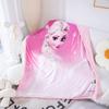 Manta de edredón de invierno rectangular casual portátil de doble cara Frozen para dormir