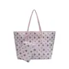 Bolsa Grande para Viajes Transfronterizos 2025 Nueva Estampada de Gran Capacidad para Mujer, Bolso Tote Portátil de Alta Gama de Moda