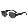 Gafas de Sol Cat-Eye para Mujeres con Rostros Redondos, Gafas Adelgazantes, Estilo Coreano Gafas Estilo Old Money, Nueva Moda 2026