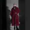 25 Novos Casacos de Lã de Alto Padrão Outono/Inverno para Mulheres, Gola Alta Fashion com Bolsos, Casaco de Caxemira Dupla Face