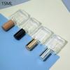 Frasco de Perfume com Tampa de Noz Preta 3ml 5ml 10ml 15ml 20ml 30ml Perfume Premium Engarrafado