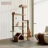 Estrutura de Escalada para Gatos, Árvore de Escalada para Gatos, Estrutura de Escalada Grande Específica para Gatos, Estrutura de Escalada com Cama de Gato Integrada, Estrutura de Escalada Grande de Luxo para Gatos