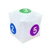 Dados Inflables para Ocio y Entretenimiento al Aire Libre, Accesorios para Fiestas, Juguetes Inflables Interactivos, Colador Inflable, Personalización
