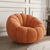 Sofá nórdico perezoso, popular silla de calabaza individual de tatami, sofá pequeño para apartamentos pequeños, dormitorio, balcón, reclinable de ocio