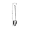 Cuchara Pala de Acero Inoxidable Lista para Usar Transfronteriza, Cuchara para Sandía, Cuchara para Postre Helado, Pala Puntiaguda para Melón, Pala Plana, Cuchara, Cuchara de Regalo