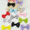 Hilo con Pajarita de Puntos Polares DIY Hecha a Mano Pasador para el Cabello Infantil Cuerda para el Cabello Ropa Zapatos y Sombreros Accesorios Accesorios Decorativos