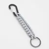 Llavero de Supervivencia al Aire Libre Llavero Trenzado de Paracord Anillo Llavero Colgante de Paracord Llavero de Paracord