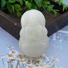 Afeganistão Jade Branco grande Guanyin pingente transmissão ao vivo fornecimento atacado templo feira barraca mercado Mercado Noturno local panorâmico pingente de jade