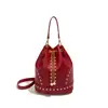 Bolso de hombro retro con tachuelas para mujer, estilo 'hot girl', transfronterizo, nuevo bolso de hombro de moda europeo y americano para ir al trabajo, bolso tote de nicho