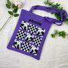 Bolsa de Tricô Ins Desenho Panda Feminina Moda para Carregar na Mão Grande Capacidade Bolsa de Ombro Bolsa Transversal Bolsa