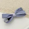 Presilha de Cabelo com Laço Doce e Elegante Estilo Coreano para Mulheres, Presilha Bico de Pato Versátil para Franja Lateral e Parte de Trás da Cabeça