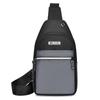 Nueva Bolsa Cruzada para Hombre de Tela Oxford Multicapa de Gran Capacidad para Viajes al Aire Libre, Ocio y Senderismo, Bolsa de Pecho Casual