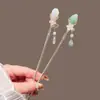 Nuevo Pasador de Bambú con Borla Versátil Estilo Chino para Mujer, Pasador Sencillo para Peinados de Moño, Elegante Accesorio para el Cabello Estilo Antiguo